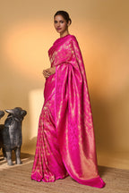 Rani Chaand Chaukor Saree