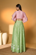 Totem Pod On Lunar Aisle Skirt Set
