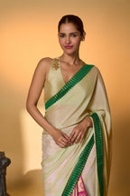 Mint Turtle Tale Saree