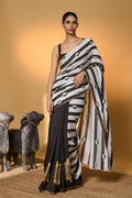 Black Stripes All Charms Saree