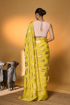 Yellow Haath Saree