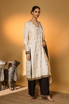 Ivory Turtle Tale Kurta Set