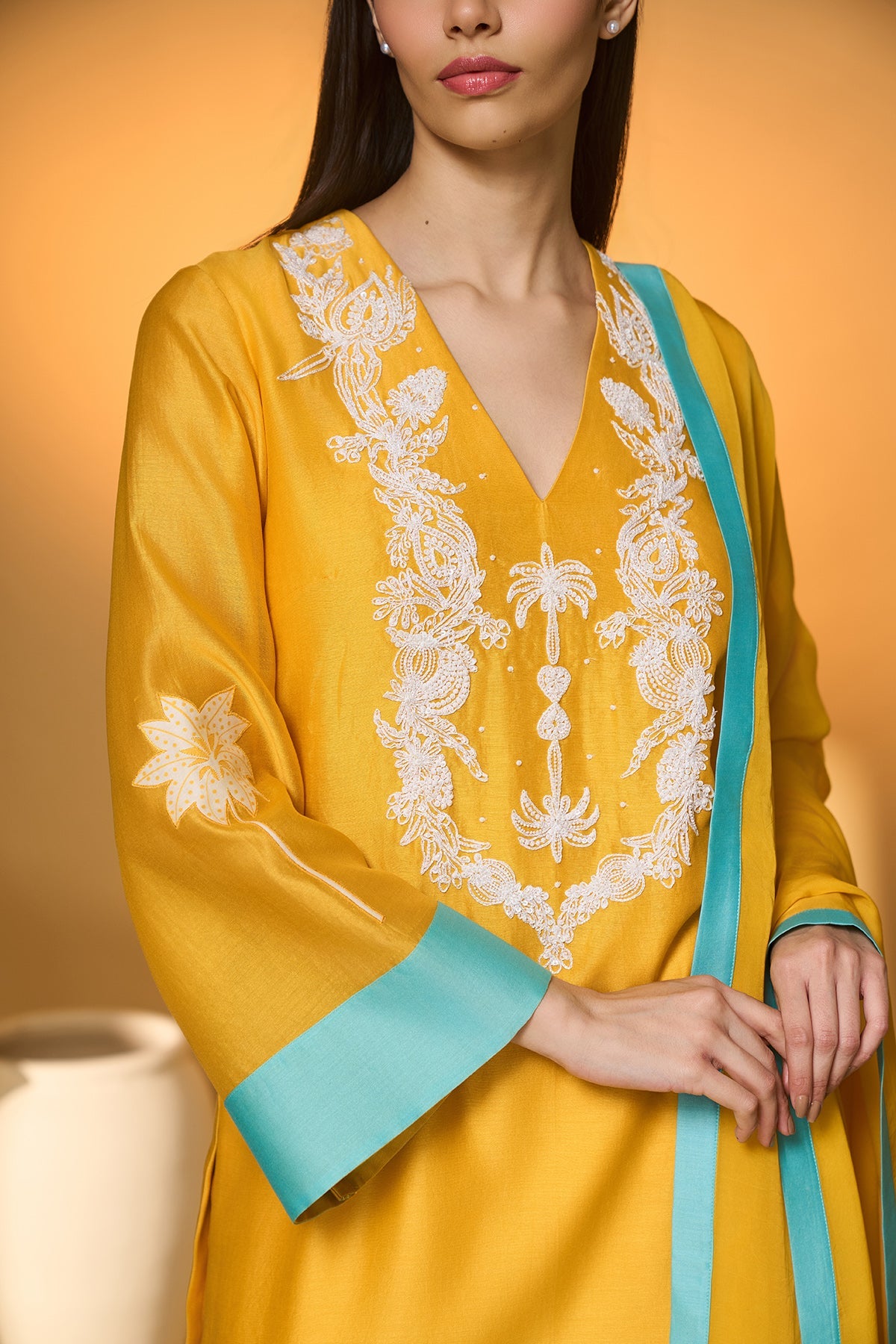 Yellow Jungle Bakery Kurta Set