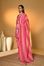 Sunset Sorbet Striped Kurta Set