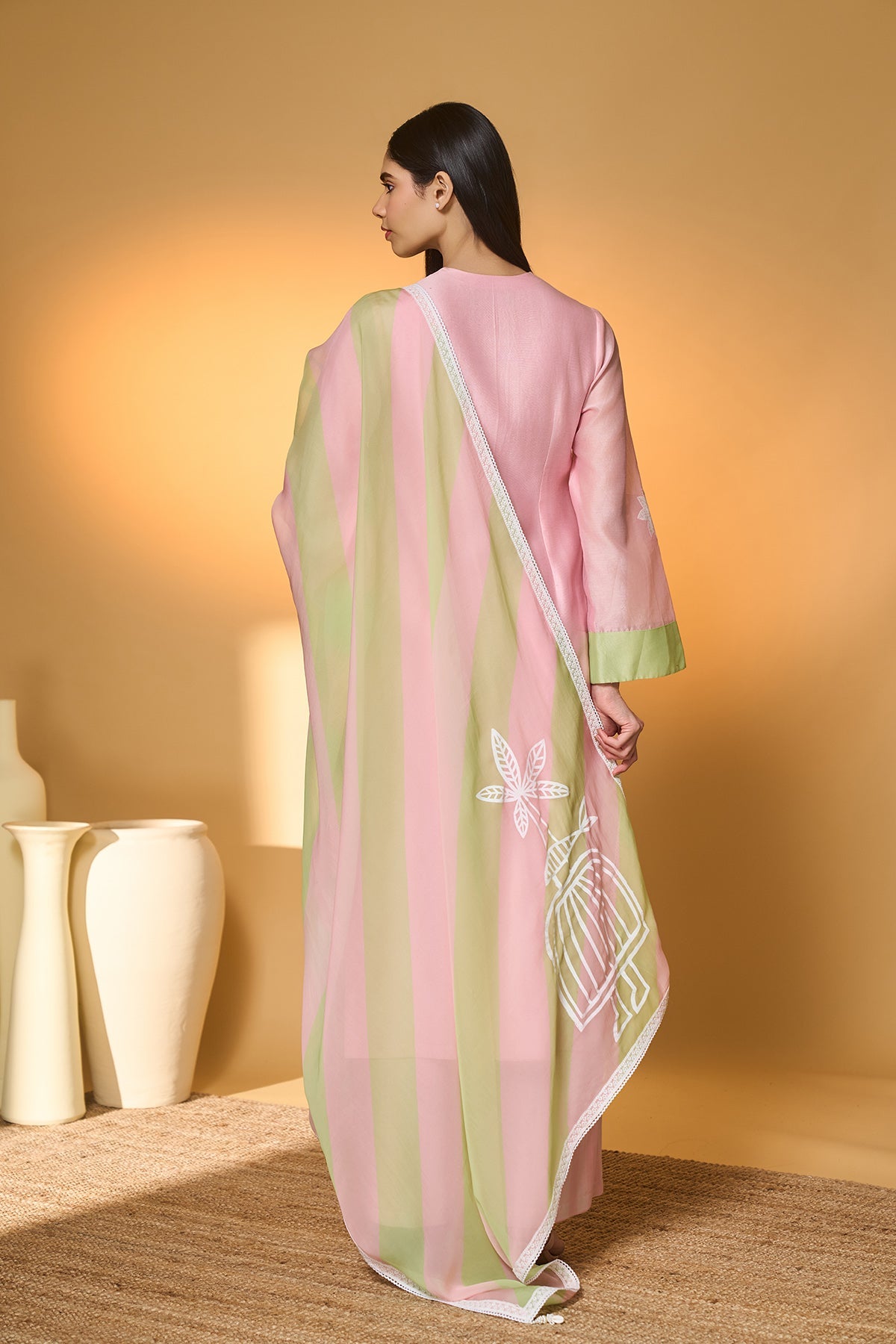 Pink Jungle Bakery Kurta Set