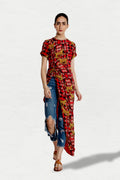 Tiger Lily Ruched Top