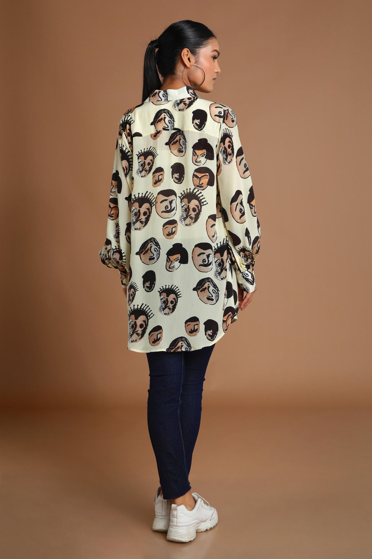 Nude Many Faces Shirt