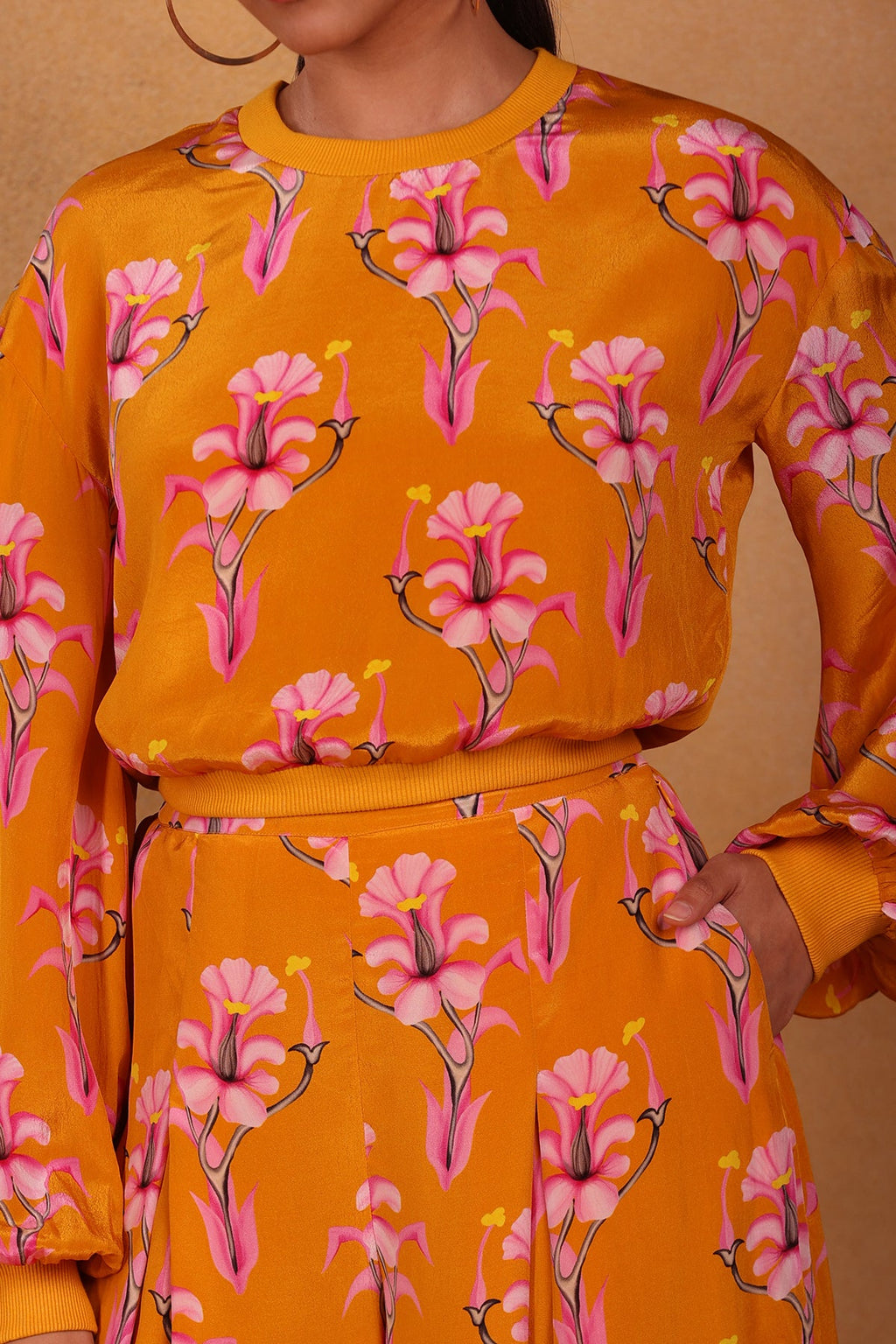 Yellow Cherry Blossom Trackee Set