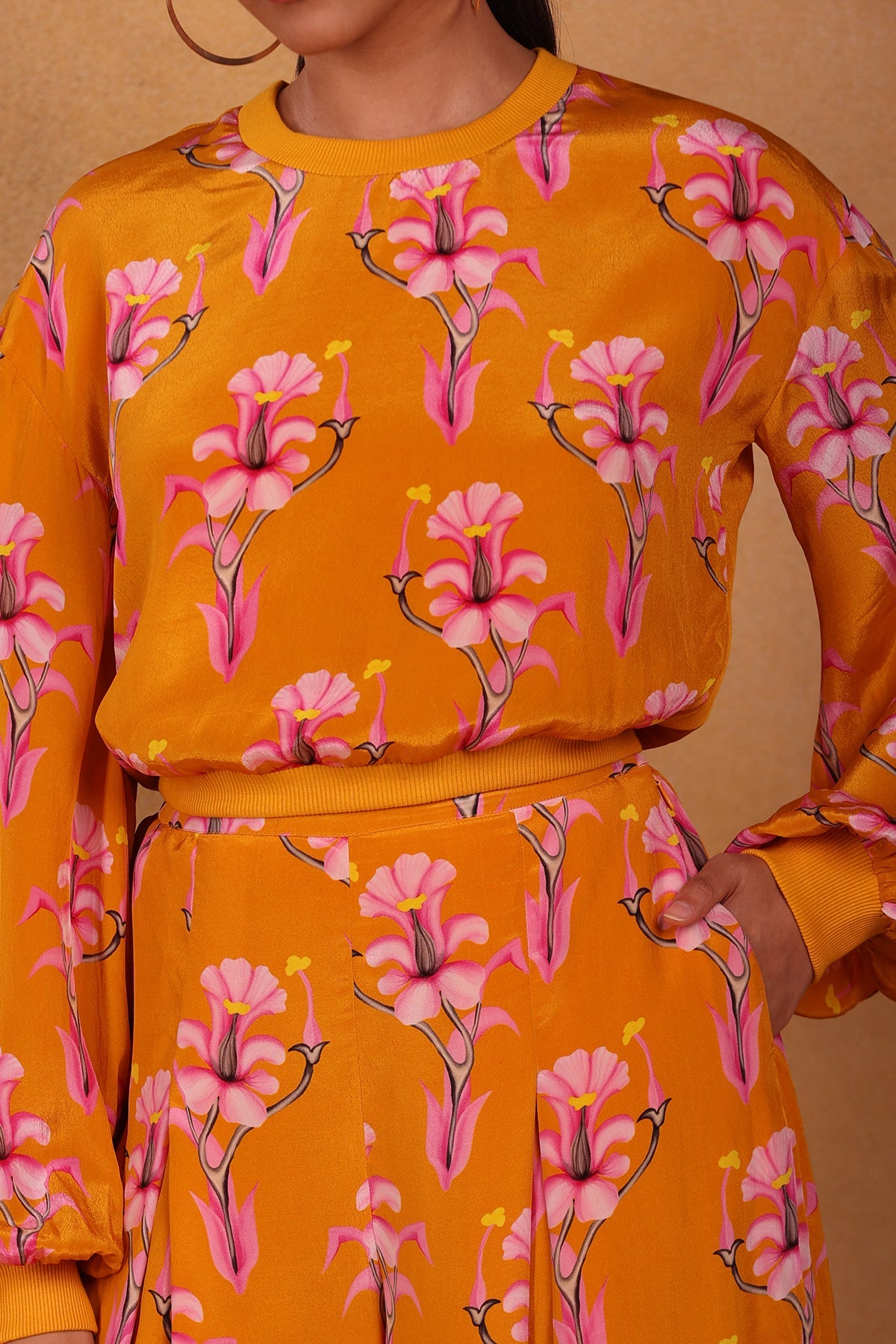 Yellow Cherry Blossom Trackee Set