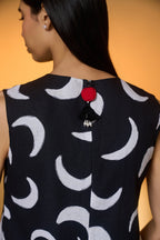 Black Mooncrest Dress