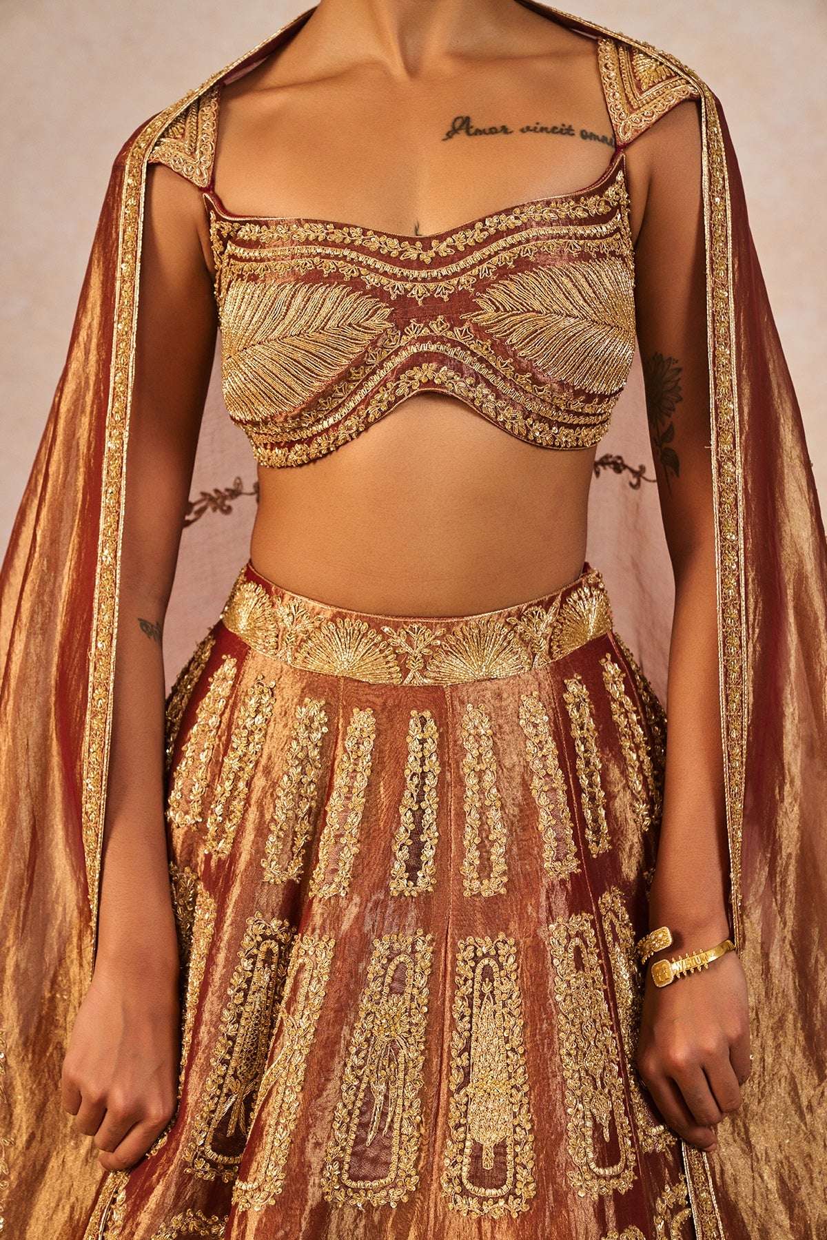 The 'Zard Sitara' Lehenga