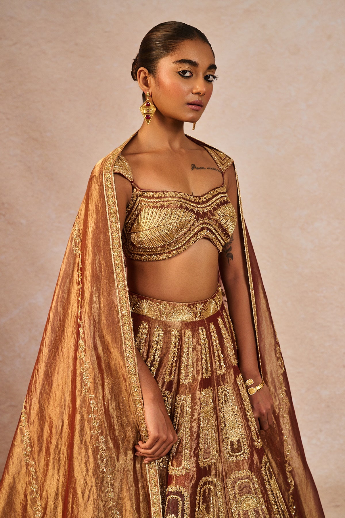 The 'Zard Sitara' Lehenga