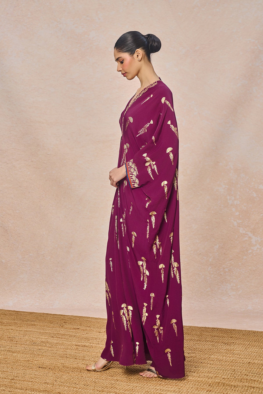 Berry Cherry Vine Kaftan