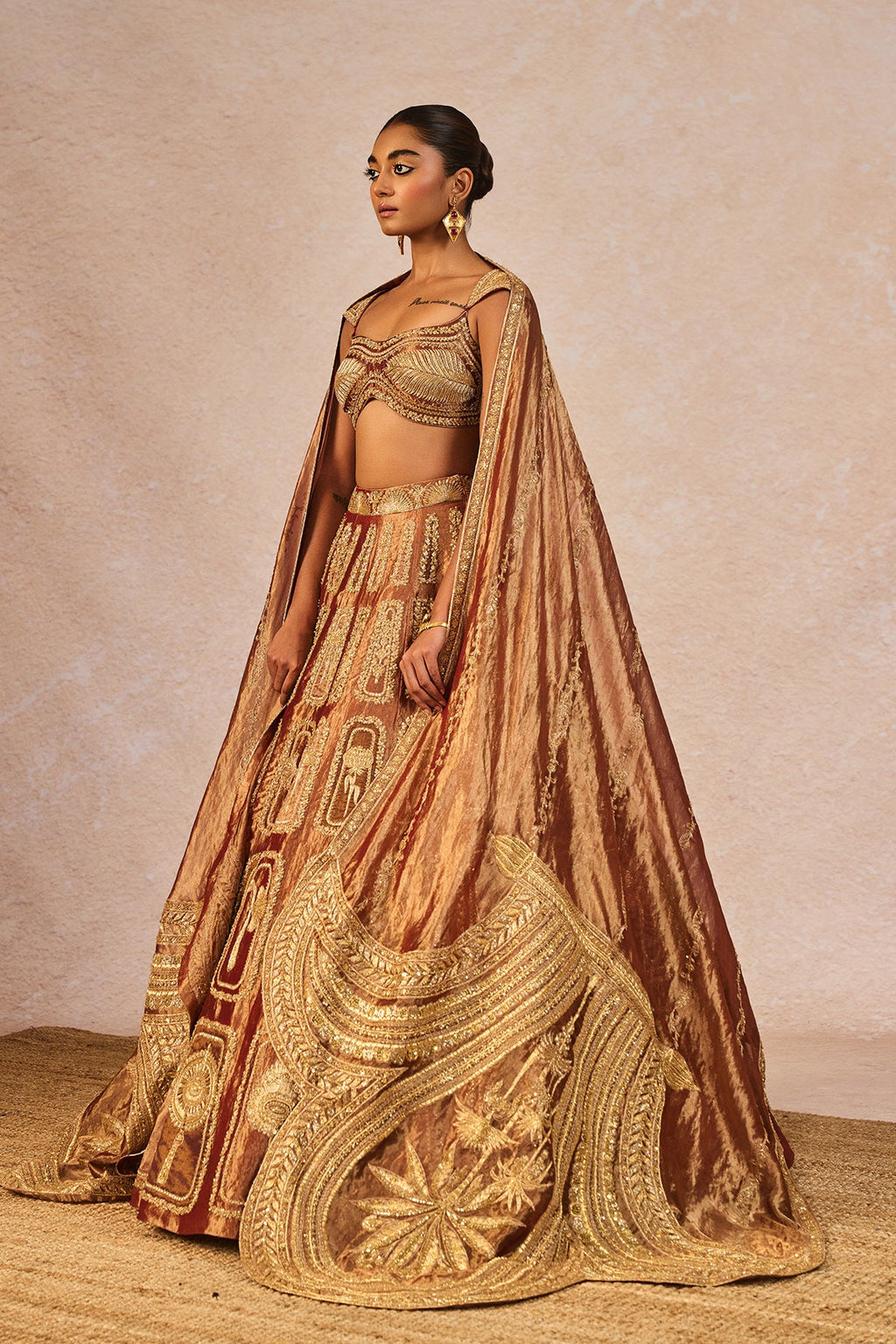 The 'Zard Sitara' Lehenga