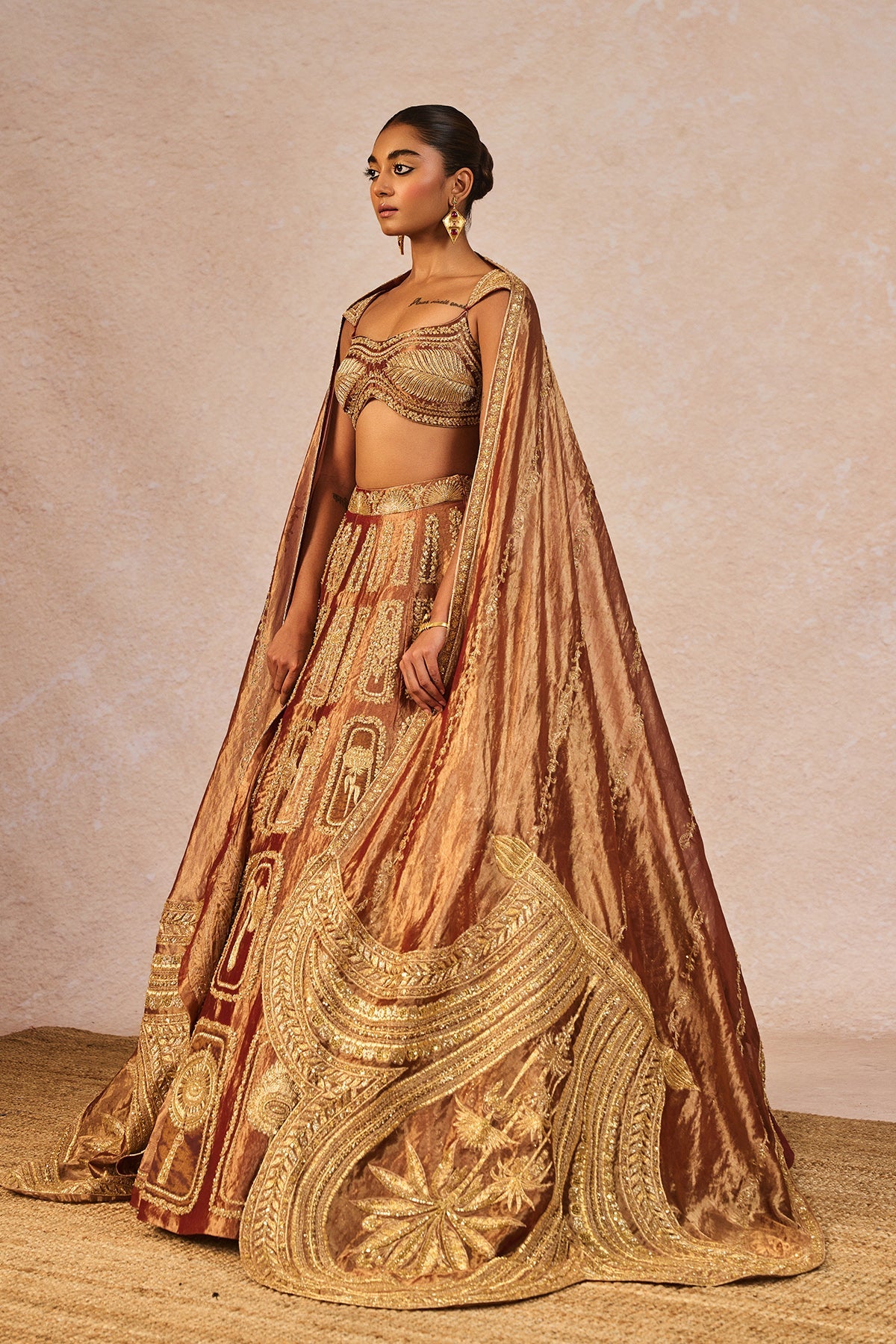 The 'Zard Sitara' Lehenga