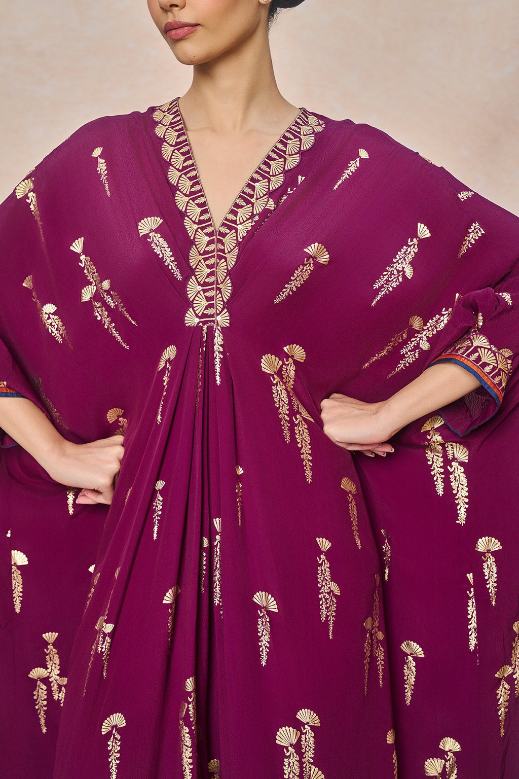 Berry Cherry Vine Kaftan