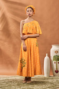 Yellow Spade Blossom Fusion Set
