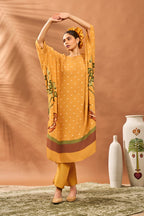 Yellow Spades Blossom Tunic Set