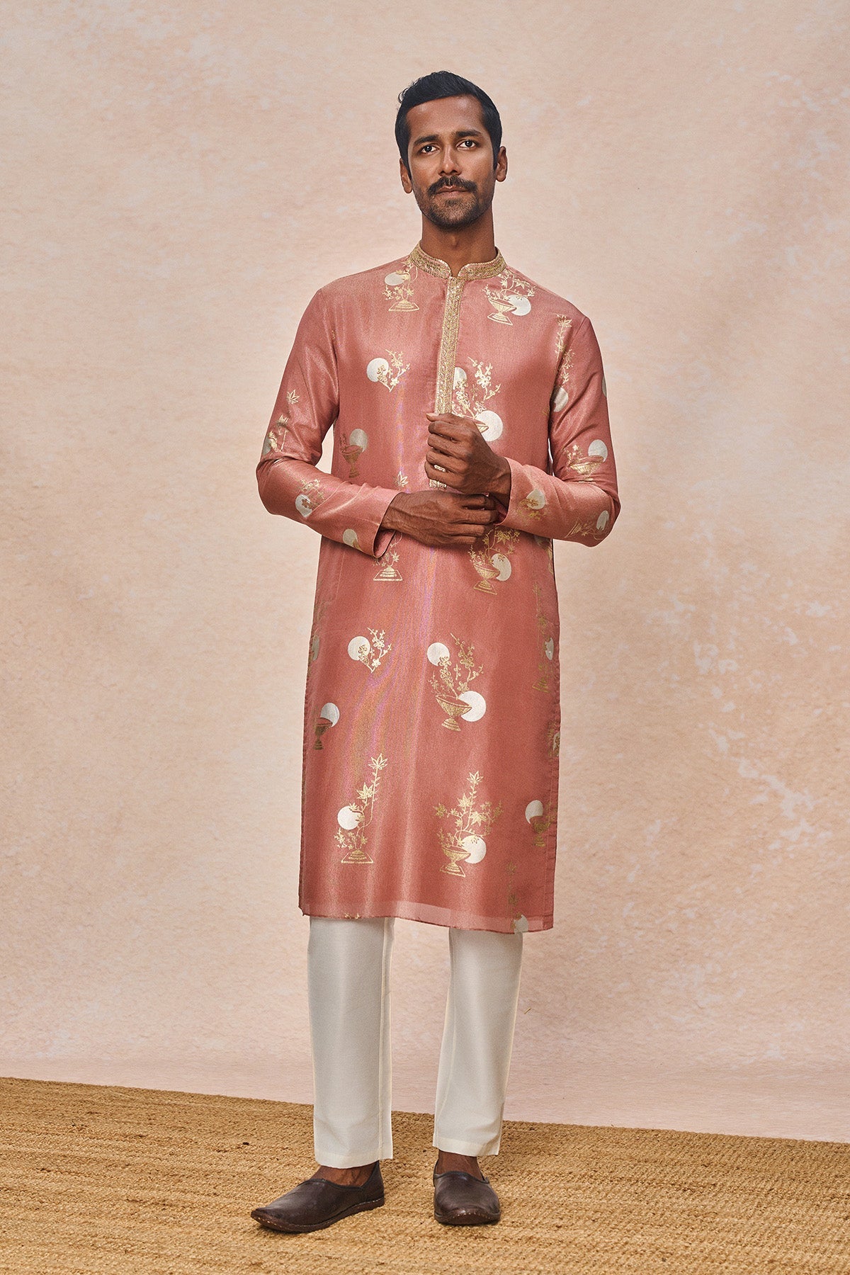 Mauve Moon Garden Kurta Set