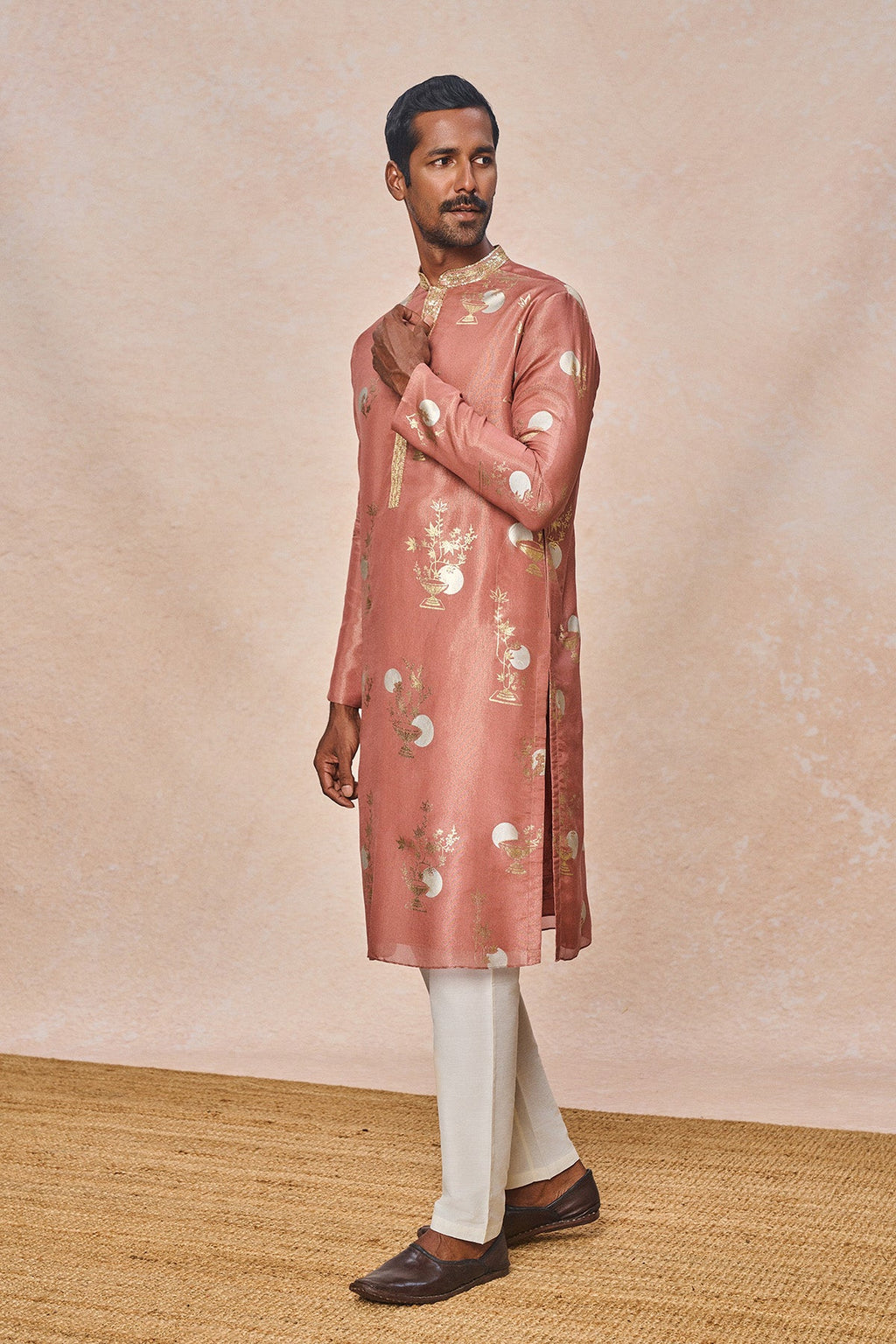 Mauve Moon Garden Kurta Set