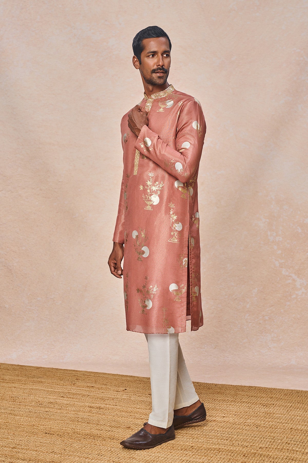 Mauve Moon Garden Kurta Set