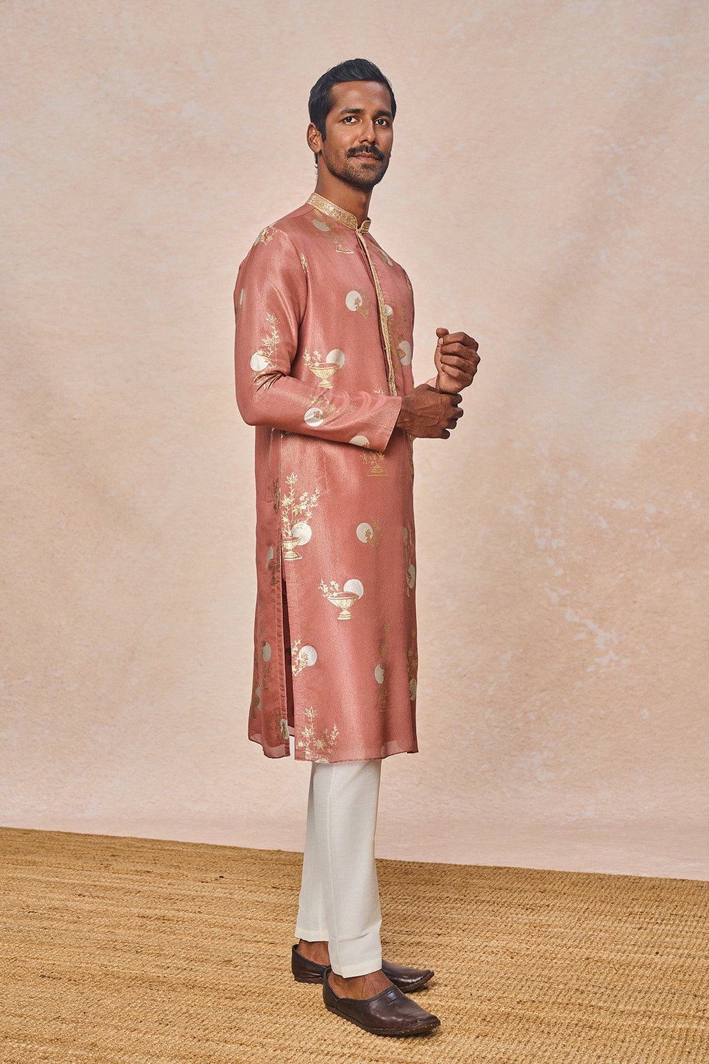 Mauve Moon Garden Kurta Set