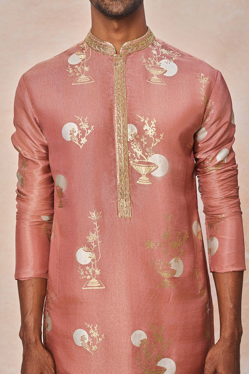 Mauve Moon Garden Kurta Set