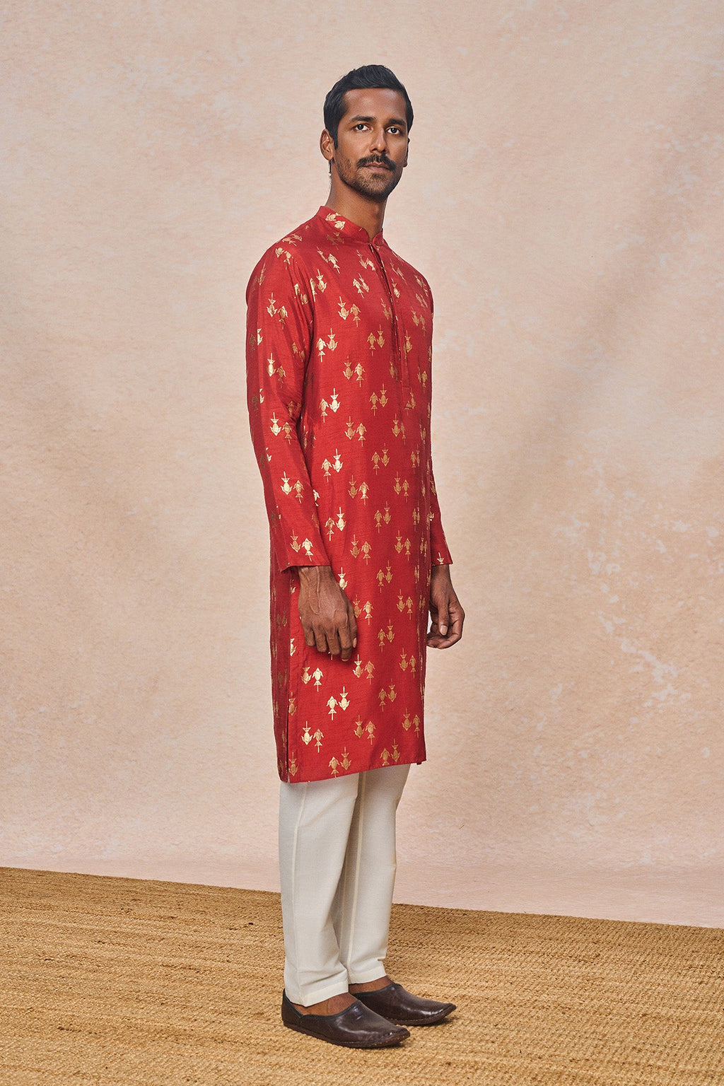 Red Mystic Kurta Set
