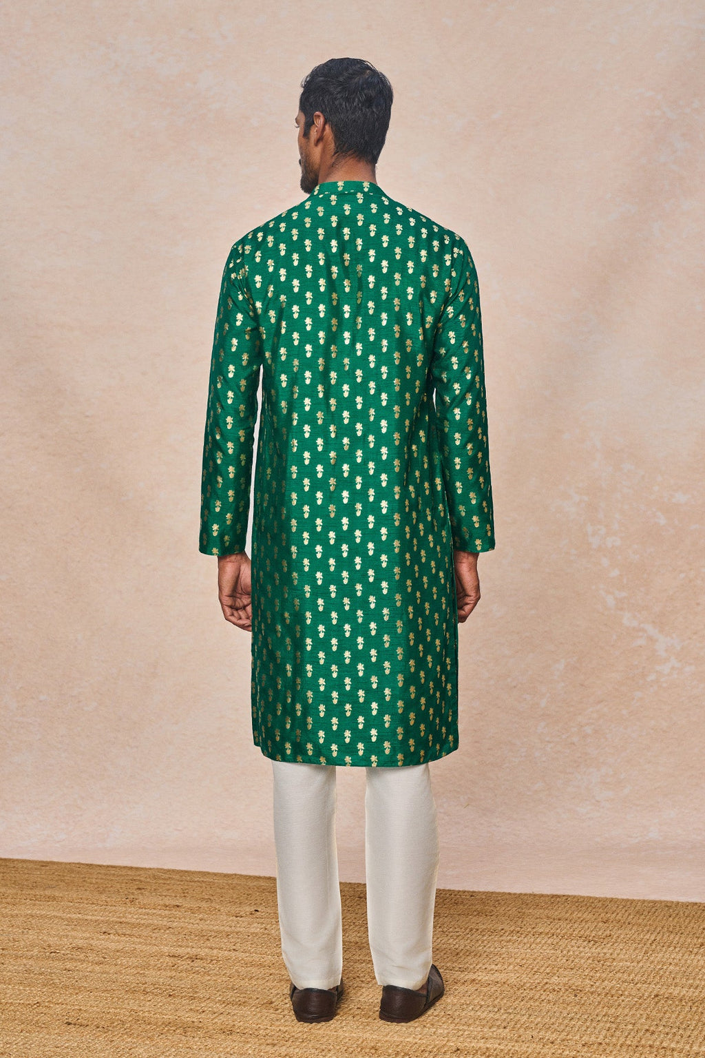 Green Pixie Dust Kurta Set