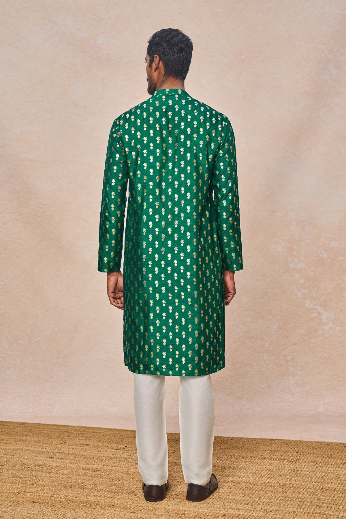 Green Pixie Dust Kurta Set