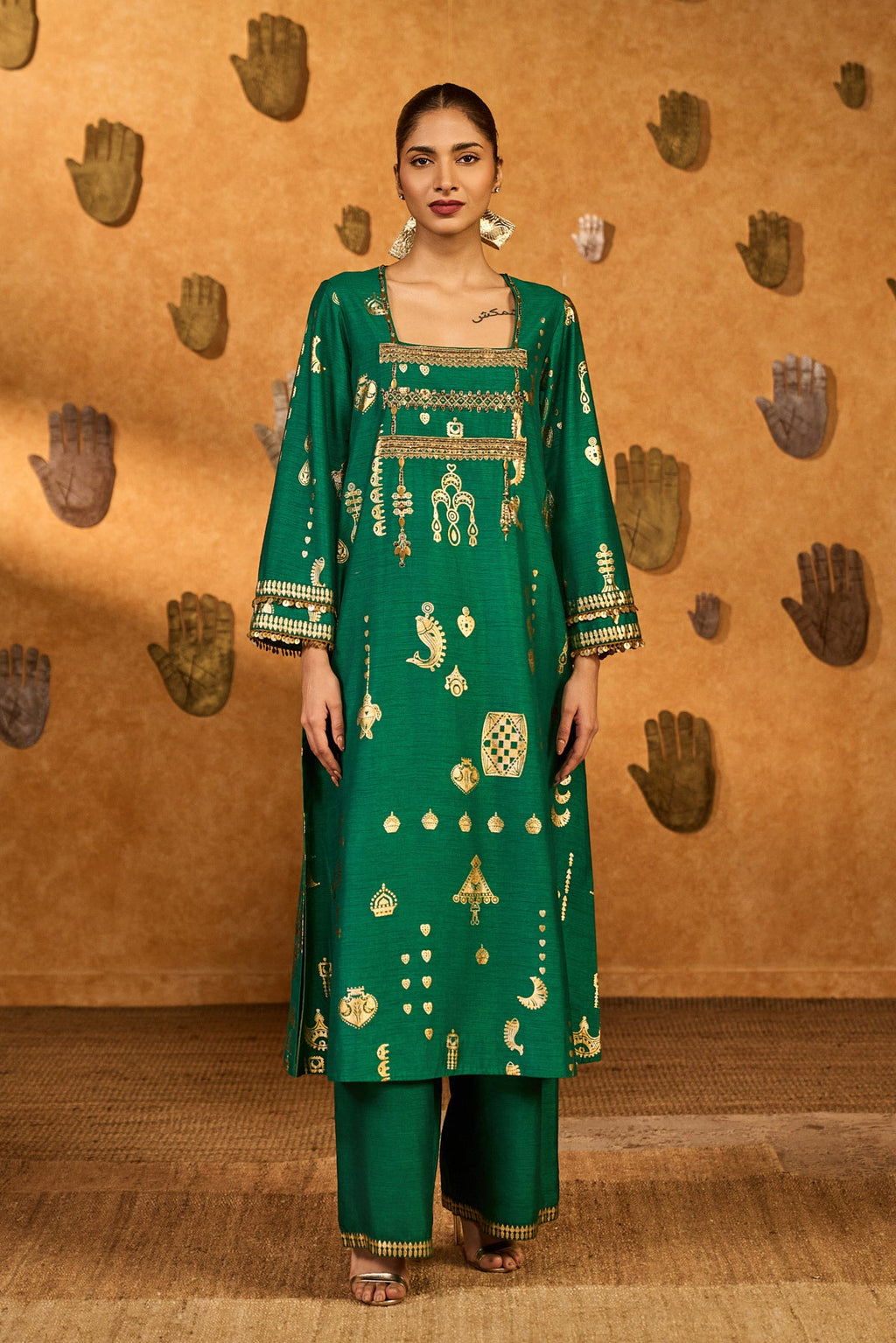 Green Folkstone Set