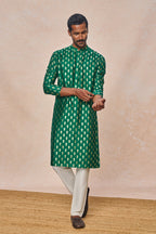 Green Pixie Dust Kurta Set
