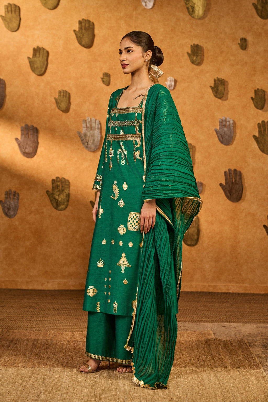 Green Folkstone Set