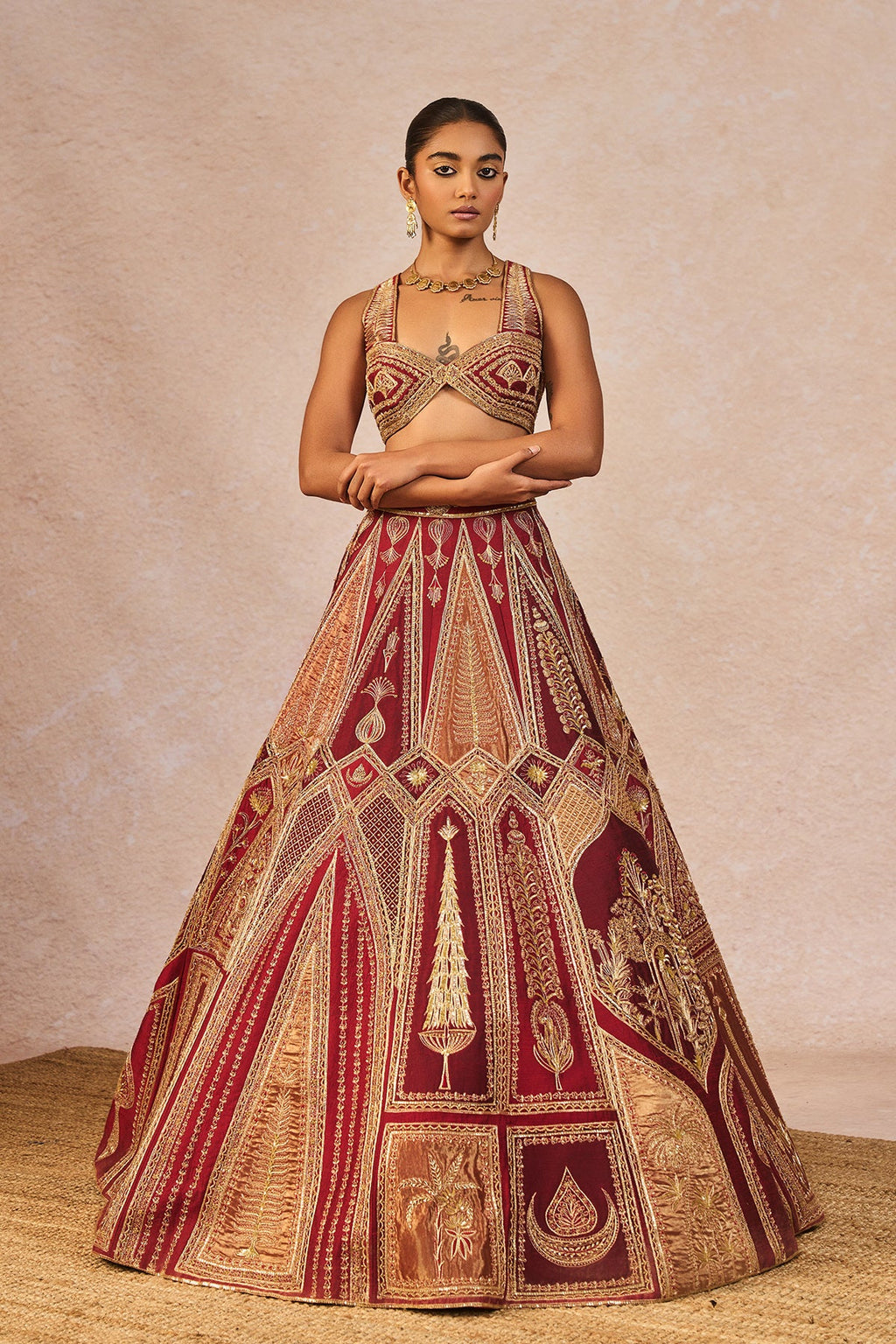 The 'Tenu Takdi Ravah' Lehenga