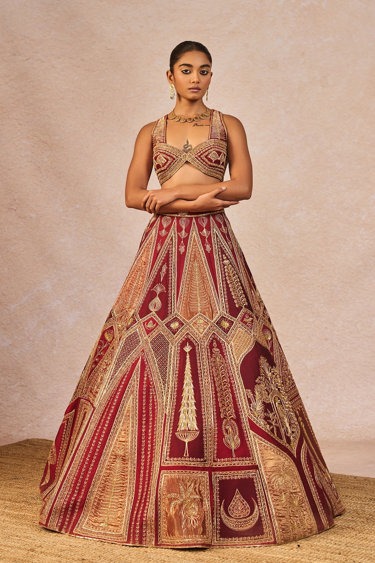 The 'Tenu Takdi Ravah' Lehenga
