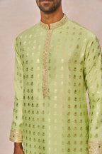 Lime Green Wallflower Kurta Set
