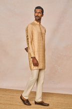 Beige Littile Pots Kurta Set