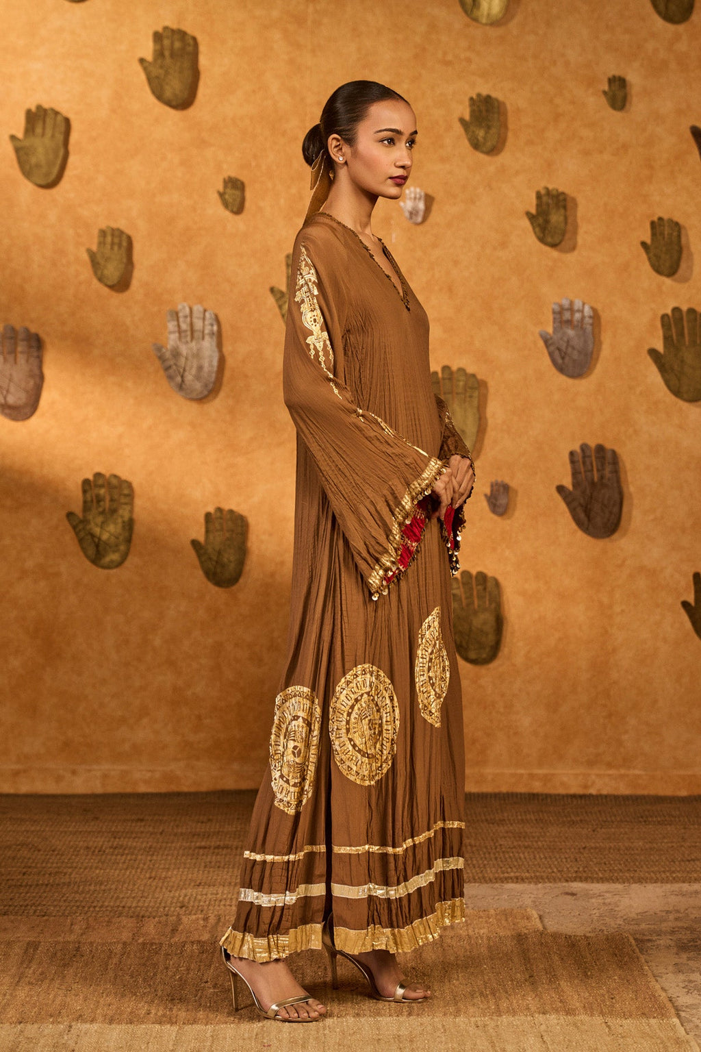 Mocha Muse Moonfish Kaftan