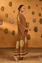 Mocha Muse Moonfish Kaftan