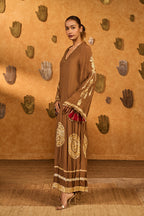 Mocha Muse Moonfish Kaftan