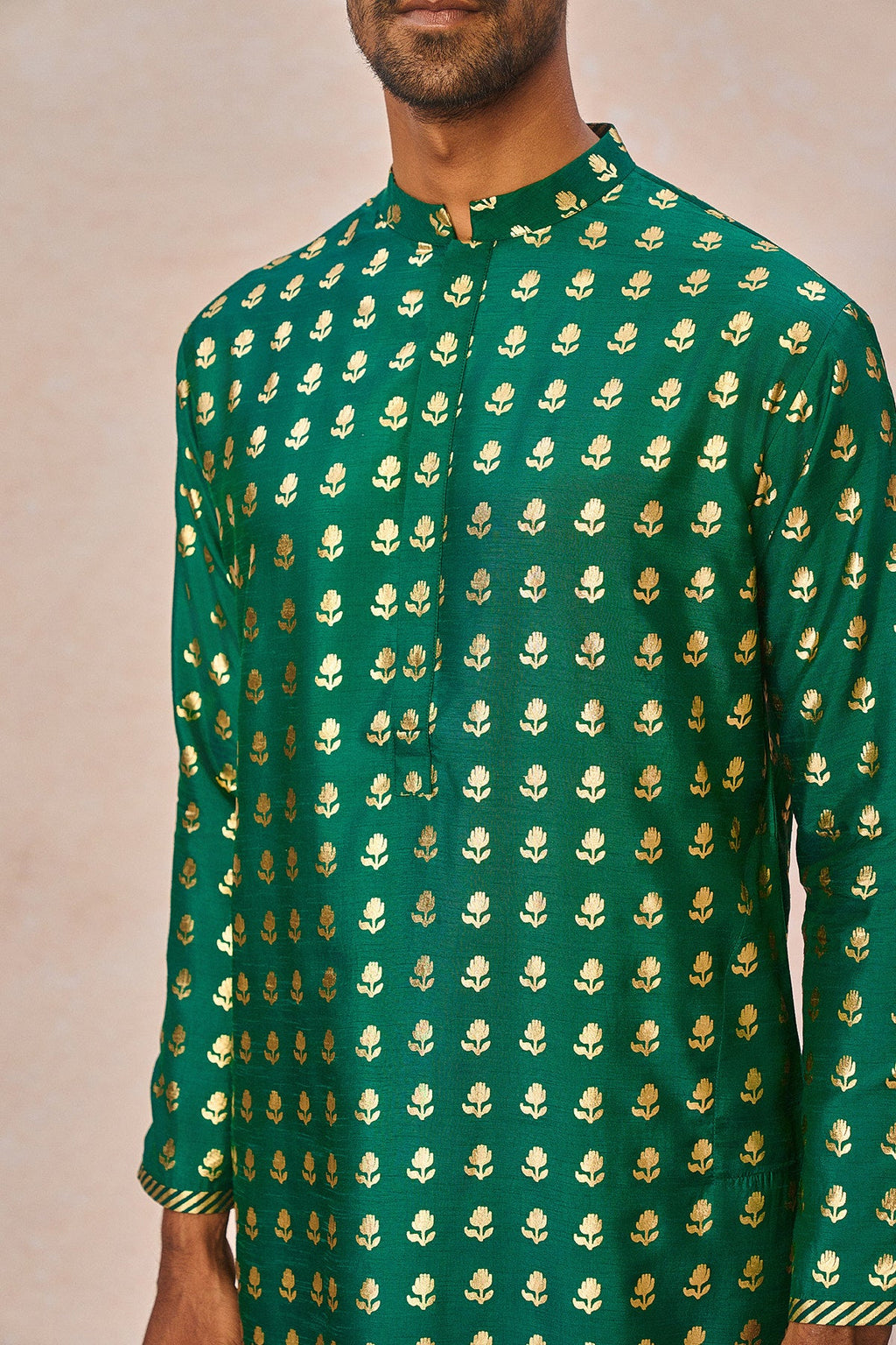 Green Wallflower Kurta Set
