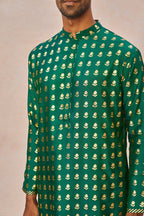 Green Wallflower Kurta Set
