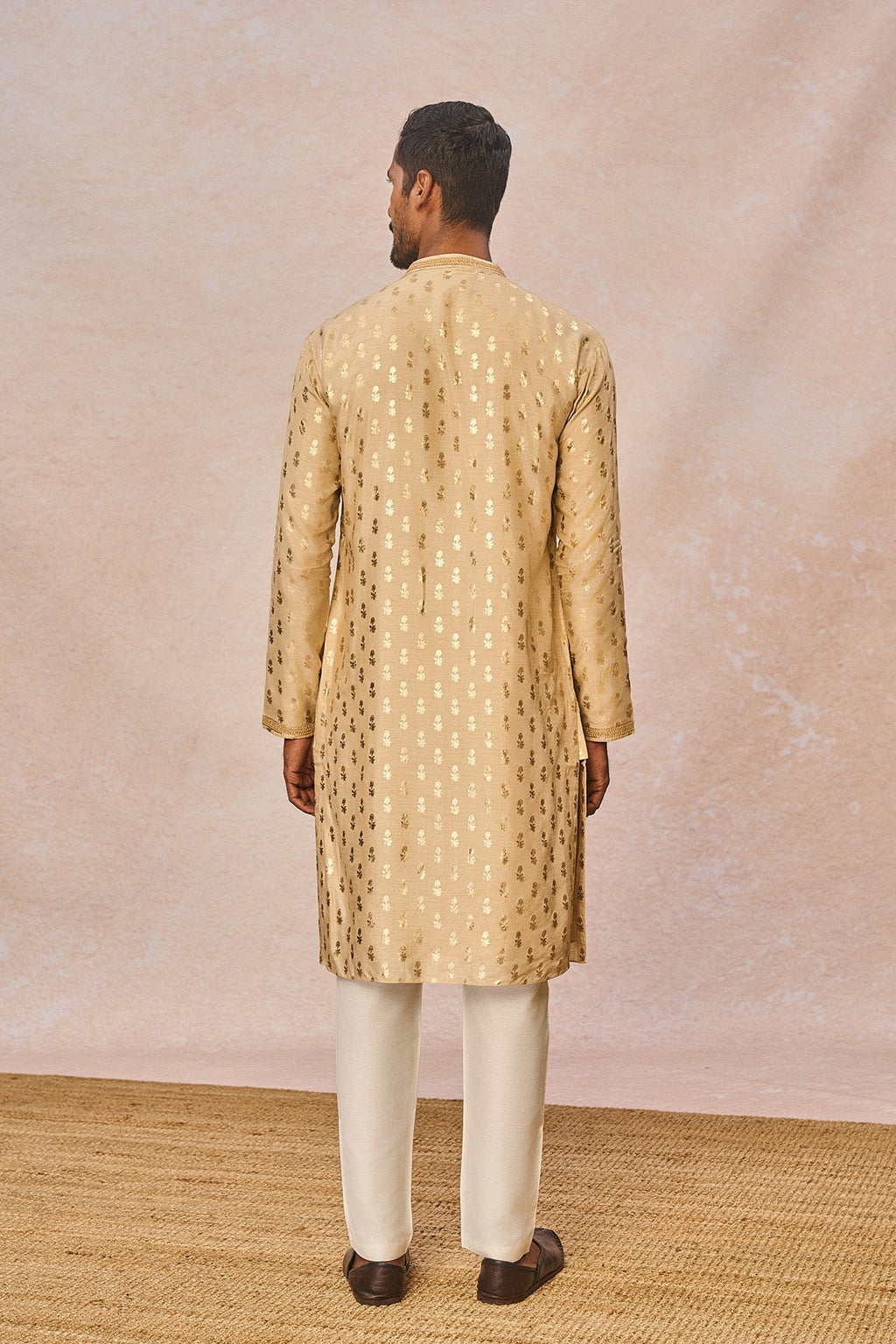 Beige Pixie Dust Kurta Set