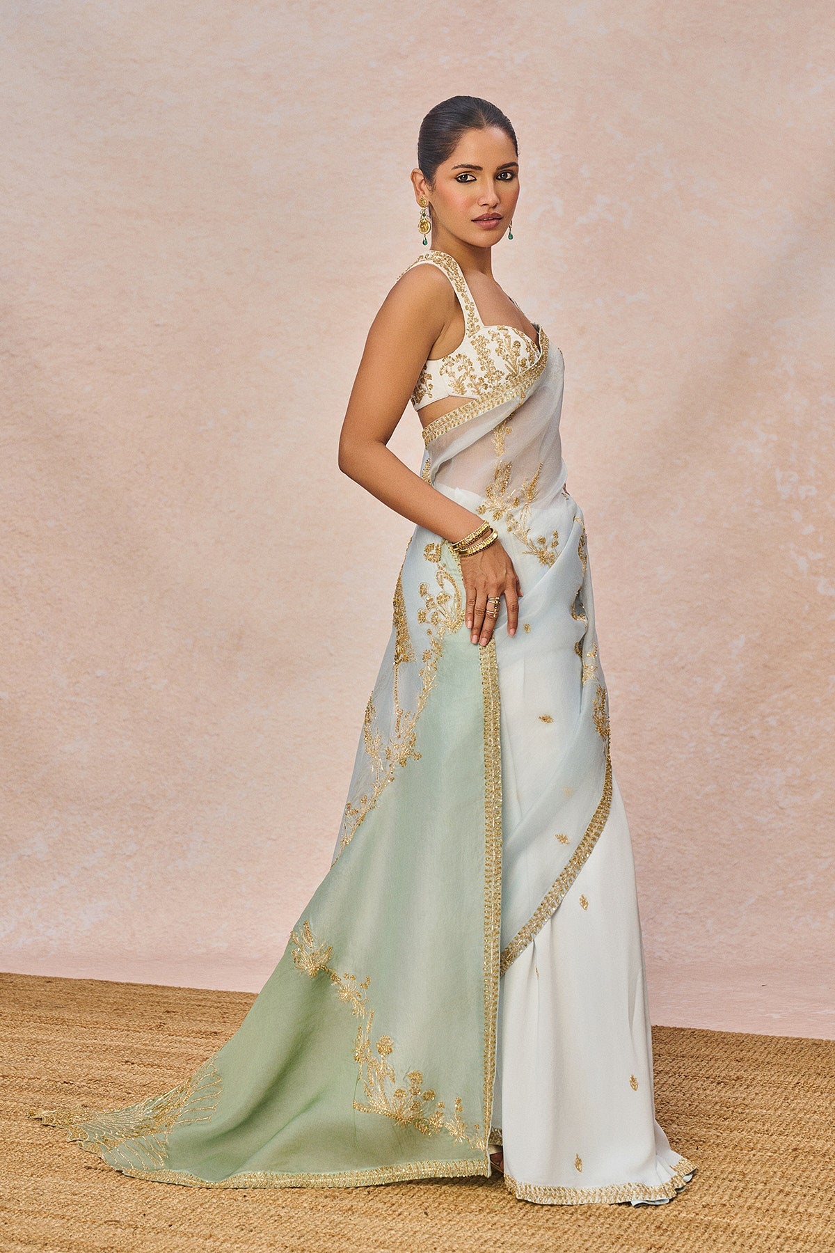 'Pehli Baarish' Saree