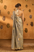 Claymelt Totem Line Saree