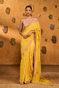 Yellow Bloom Keeper Saree