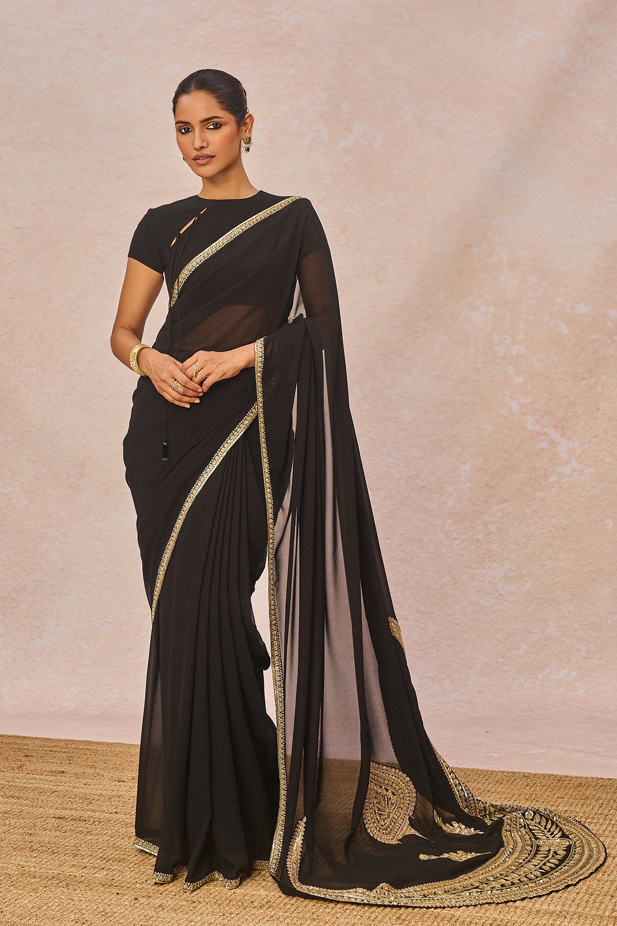 'Aankhon Ka Paigam' Saree