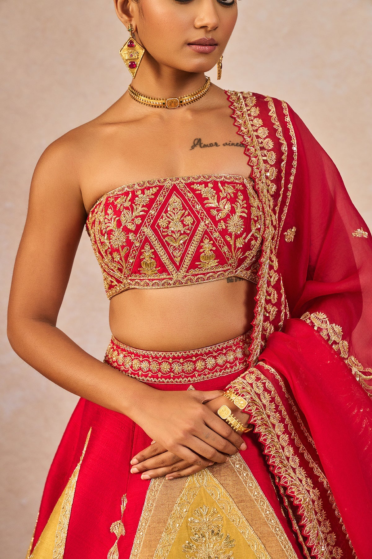 The 'Garam Masala' Lehenga