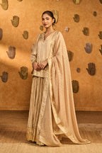 Oatmeal Crane Dawn Skirt Set