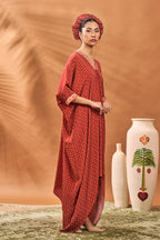 Rust Tree Of Hearts Tunic Set